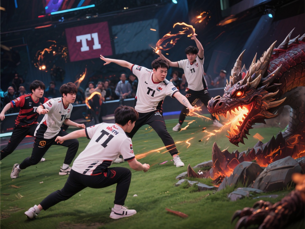 LCK:HLE艰难破蛋,T1小龙团完胜再破1万经济差 团队配合:在敌方尝试抢龙时,T1的上单率