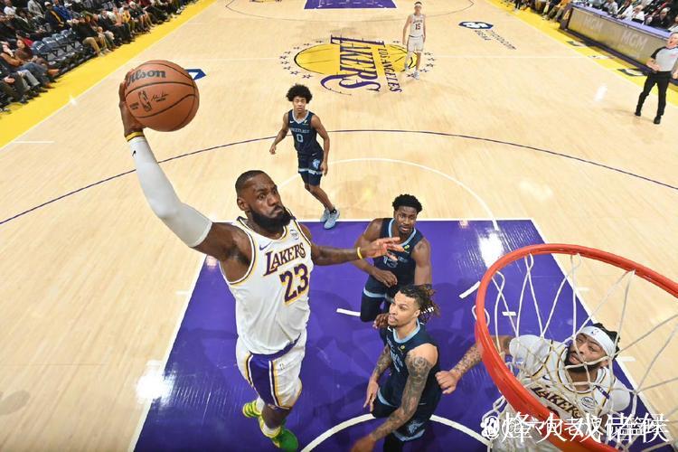 浓眉40+16詹姆斯18+8+8 湖人终结灰熊4连胜